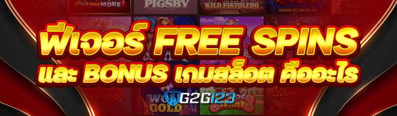 ฟีเจอร์ Free Spins และ Bonus เกมสล็อต คืออะไร